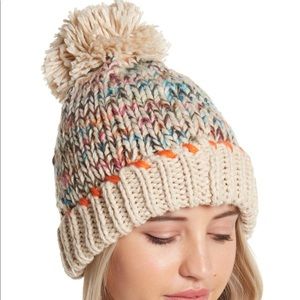 Cara Accessories Pompom Beanie Hat